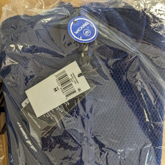 Ralph Lauren RLX Men's Merino CoolMax Blend 1/2 Zip Sweater - Picture 3 of 6